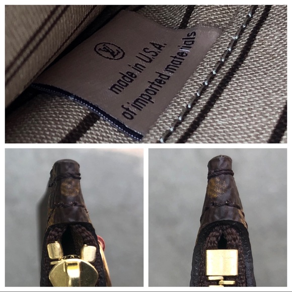 💯% LV Neverfull Pouch MM **BRAND NEW** ❤️ W/STRAP - Picture 10 of 16